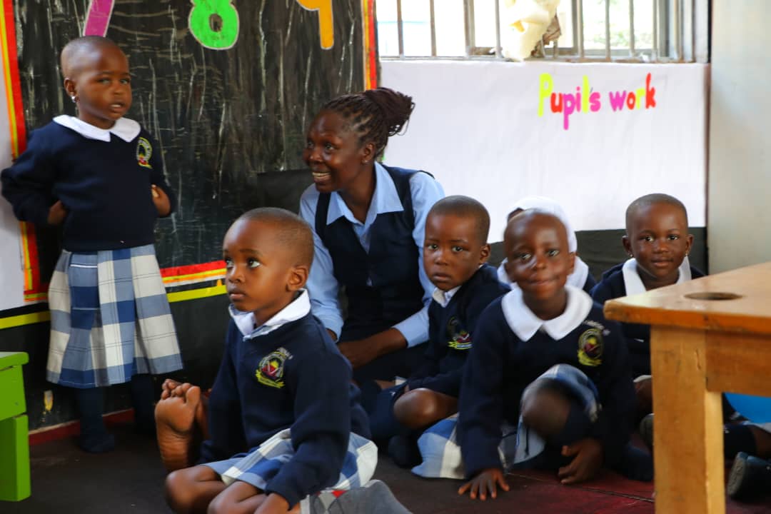 Guided by caring teachers